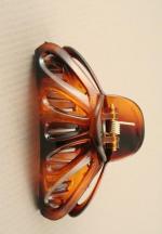 Tortoiseshell hair clamp 9cm
