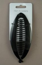 BLACK BANANA HAIR CLIP