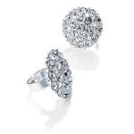 Crystal round ring